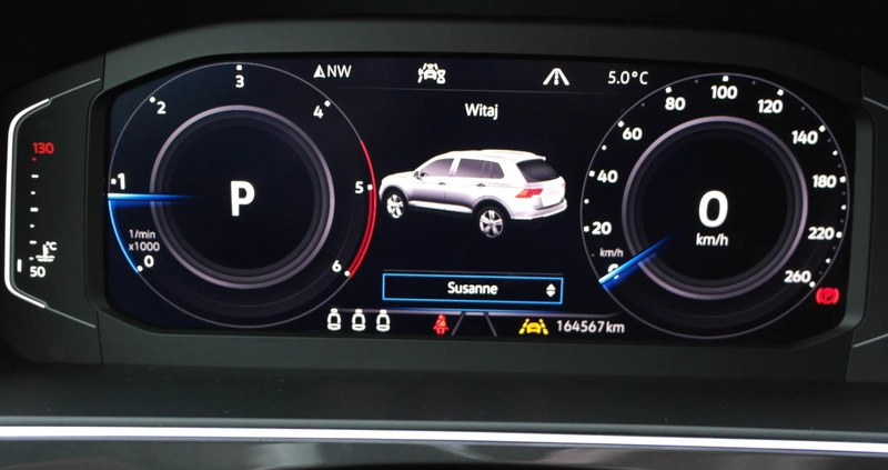 Volkswagen Tiguan cena 97900 przebieg: 164600, rok produkcji 2020 z Góra małe 254